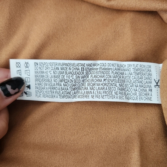 Forever 21 + Knit Top Tee Camel. Size 0X. New. - Picture 6 of 8